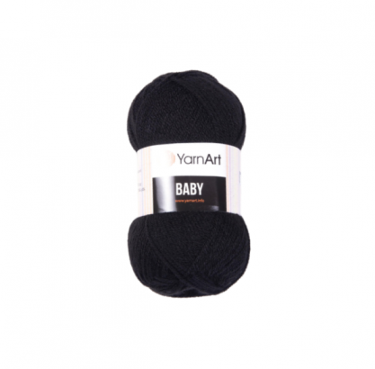 Yarn YarnArt Baby 585 Black